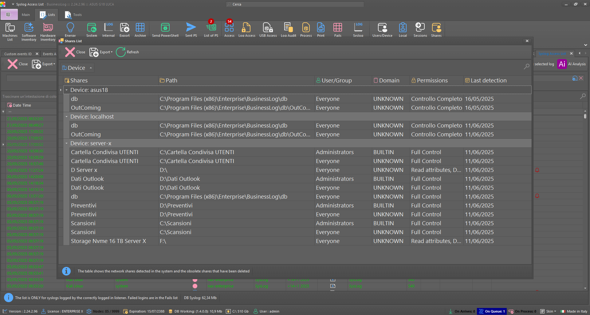 Business LOG Server, Log Management Suite | Business LOG